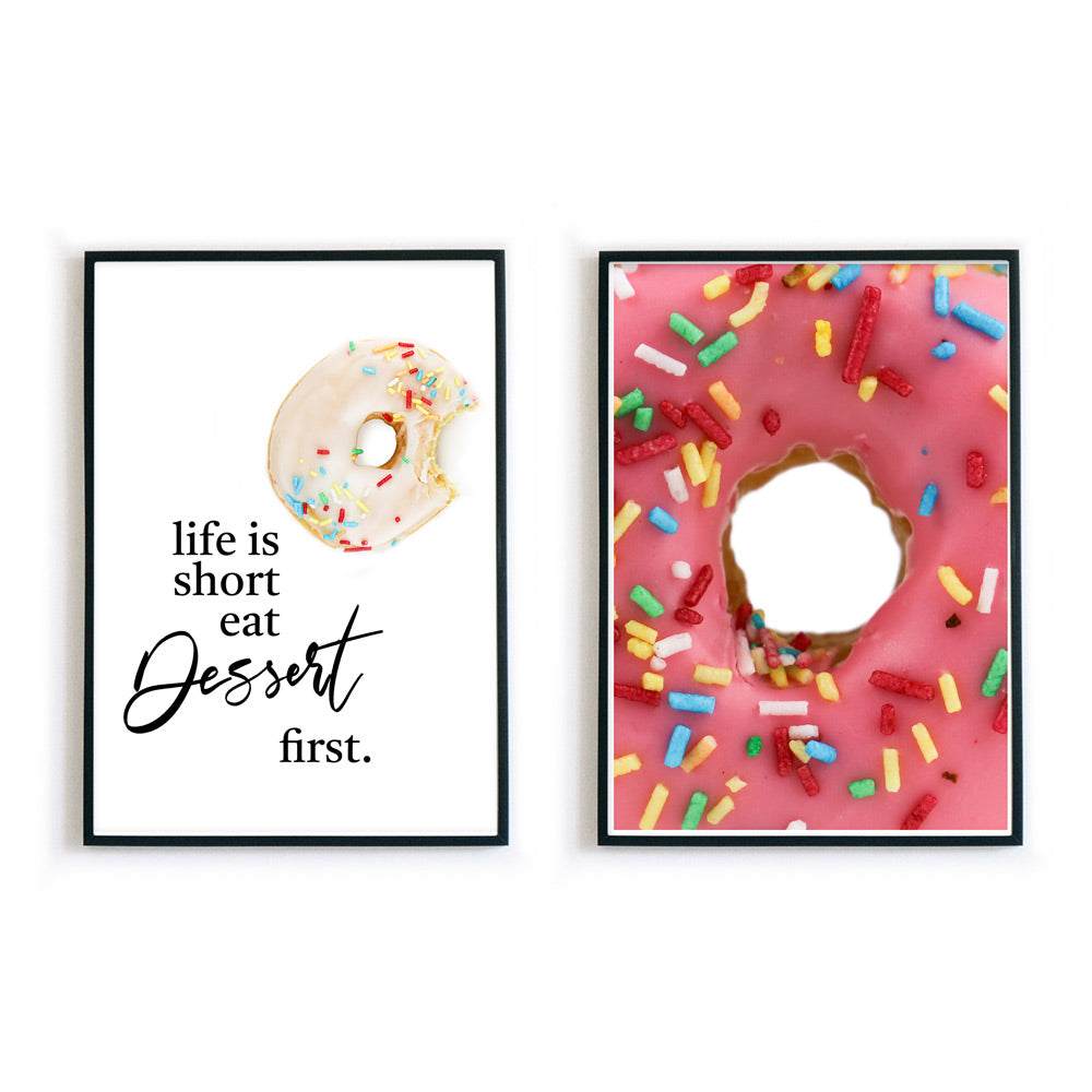 4one-pictures-2er-poster-set-kueche-kitchen-a4-a3-sweet-delicious-dessert-first-donut-rahmen.jpg
