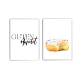 Guten Appetit Donut - Küchendeko