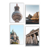 Retro Berlin Poster