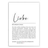 Liebe Definition