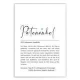 Patenonkel Definition