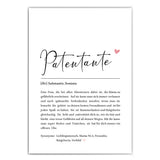 Patentante Definition