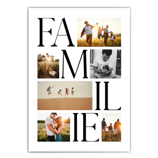 Familien Erinnerungen - Fotocollage