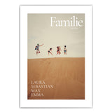 Familien Poster mit Foto personalisiert
