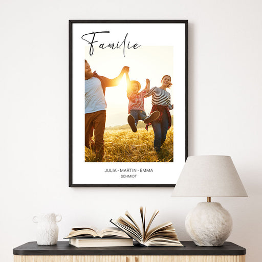 Familienfoto - Personalisiertes Geschenk