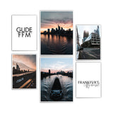 Frankfurt Poster Set - Main Fahrten