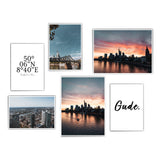 Gude Frankfurt Poster Set