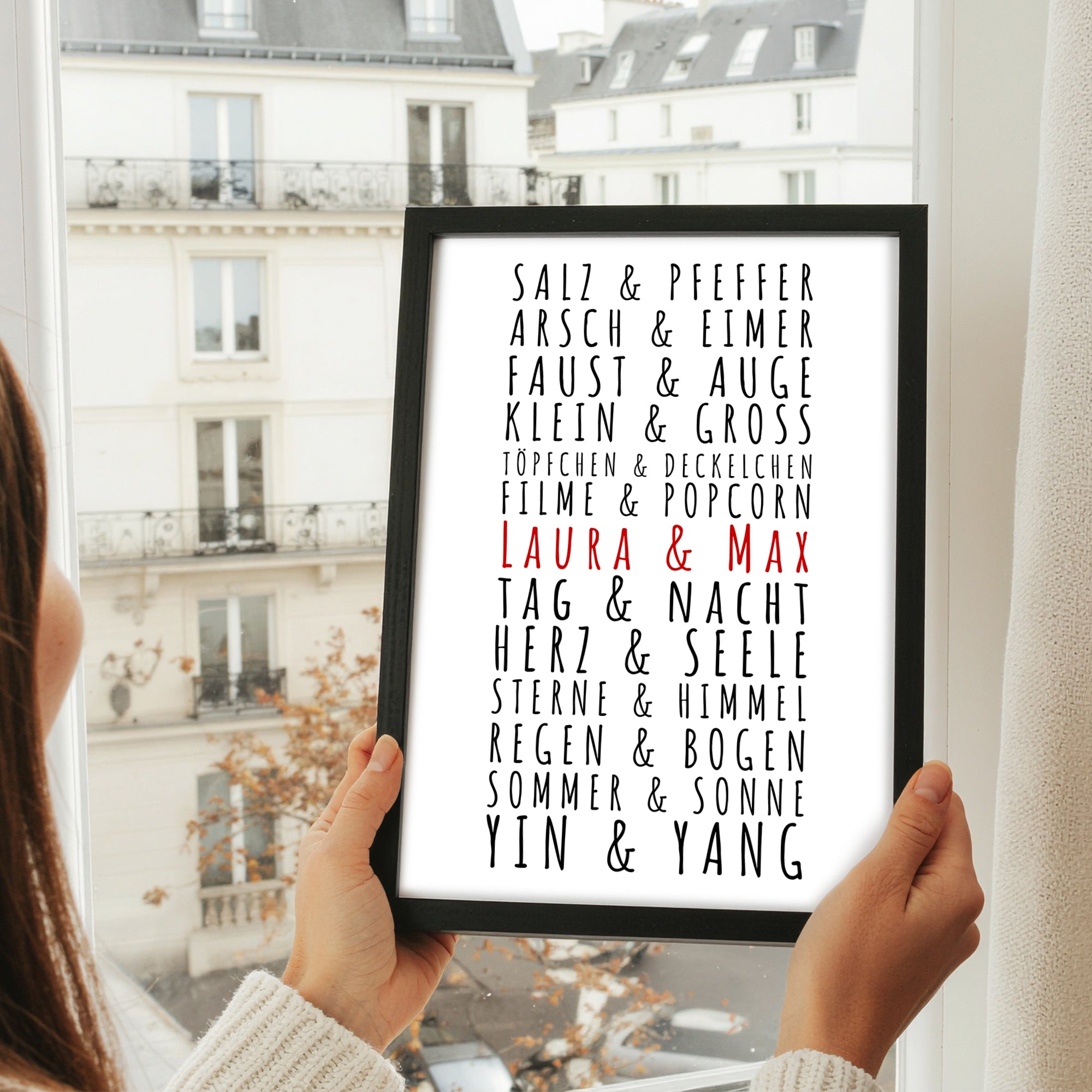 Paare Poster Personalisiert