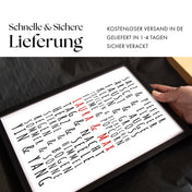 Paare Poster Personalisiert