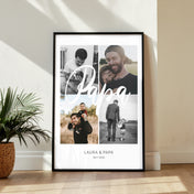 Papa Collage - Personalisiertes Poster