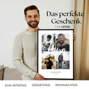 Papa Collage - Personalisiertes Poster