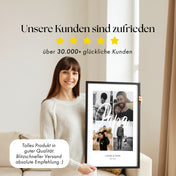 Papa Collage - Personalisiertes Poster