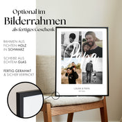 Papa Collage - Personalisiertes Poster