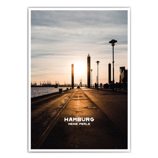 Sunset Dream am Hamburger Hafen
