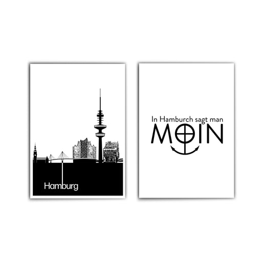 Hamburg Skyline & Moin