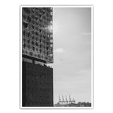 Schwarz Weiß Elbphilharmonie Bild #2