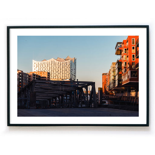 Spaziergang zur Elbphilharmonie - Hamburg Poster