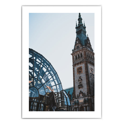 Hamburg Rathaus Poster