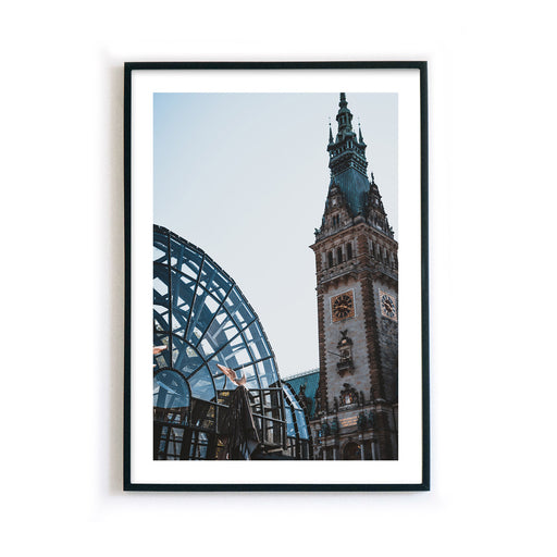Hamburg Rathaus Poster