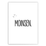 Moinsen Typo Poster