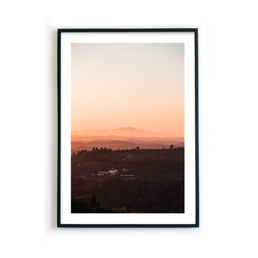 Italien Retro Sunset Poster