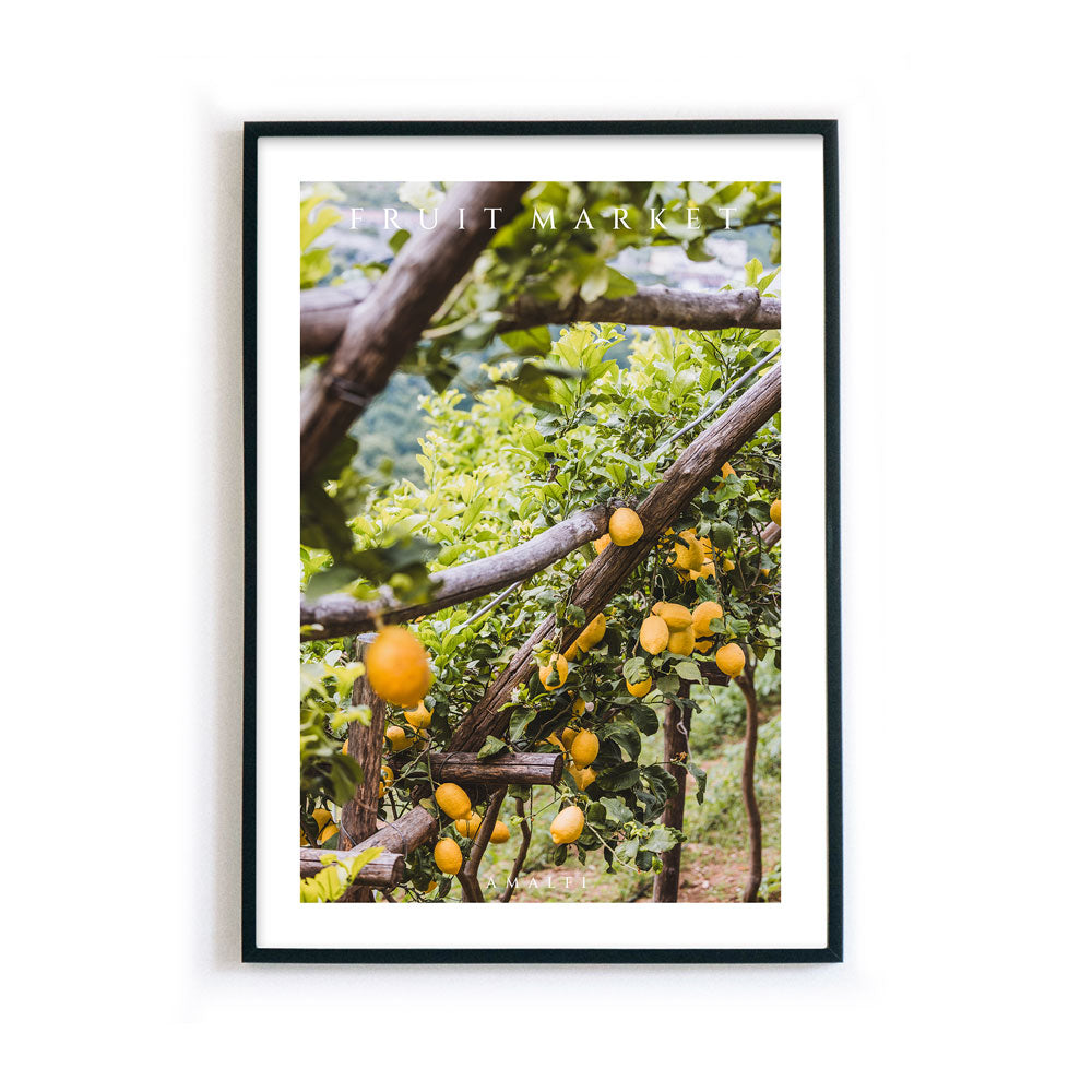 Fruit Market Amalfi - Küchenposter