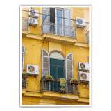 Neapel in Gelb #1 - Italien Poster