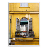 Neapel in Gelb #2 - Italien Poster