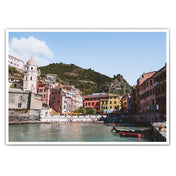 Stadt am Meer - Italien Poster