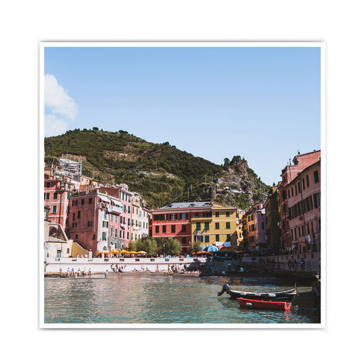 Stadt am Meer - Italien Poster
