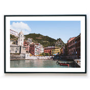 Stadt am Meer - Italien Poster