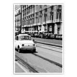 Oldtimer - Schwarz Weiß Bild