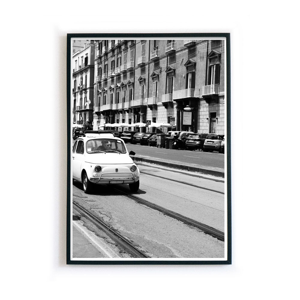 4one-pictures-italien-poster-neapel-auto-car-schwarz-weiss-wandbild-urlaub-bilderrahmen.jpg