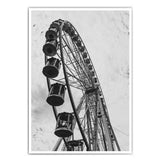 Wolken Riesenrad Köln Poster