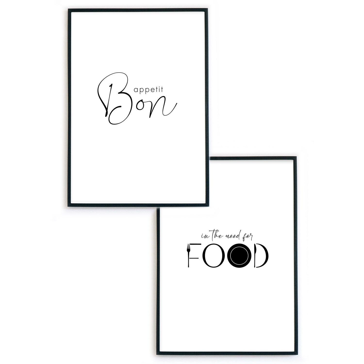 Food Mood & Bon Appetit - Küchen Poster