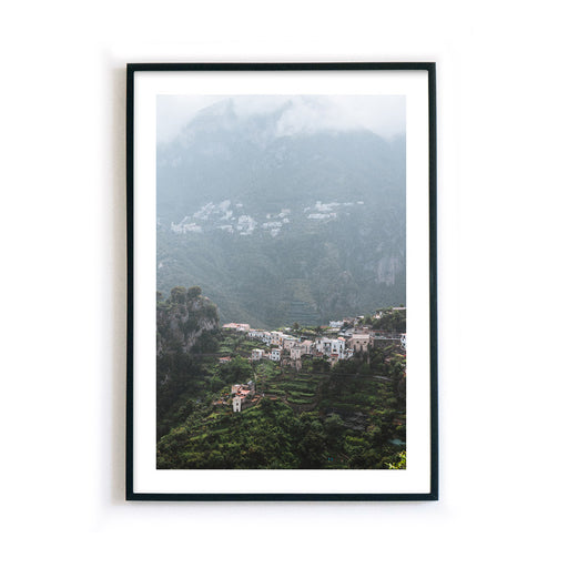 Berg Häuser - Italien Poster