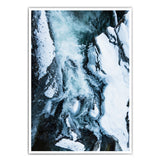 Schneefluss - Winter Natur Poster
