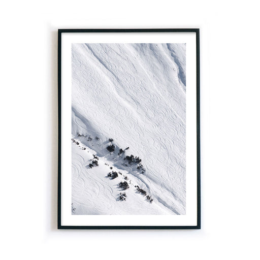 Kunst im Schnee - Natur Poster