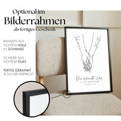 Hände zum Jahrestag Personalisiert