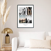 Mr & Mrs Poster mit Fotos