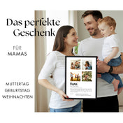 Definition Mama mit Fotos  - 4er Collage