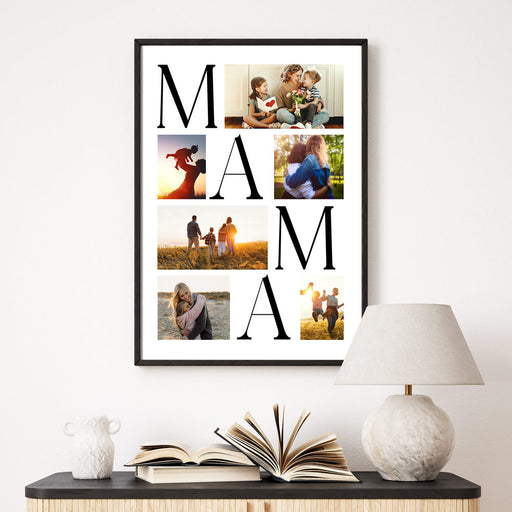 Mama Poster - 6er Collage mit eigenen Fotos