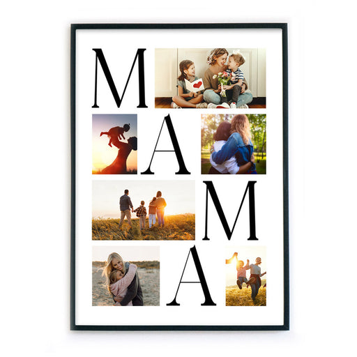 Mama Poster - 6er Collage mit eigenen Fotos