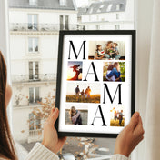 Mama Poster - 6er Collage mit eigenen Fotos