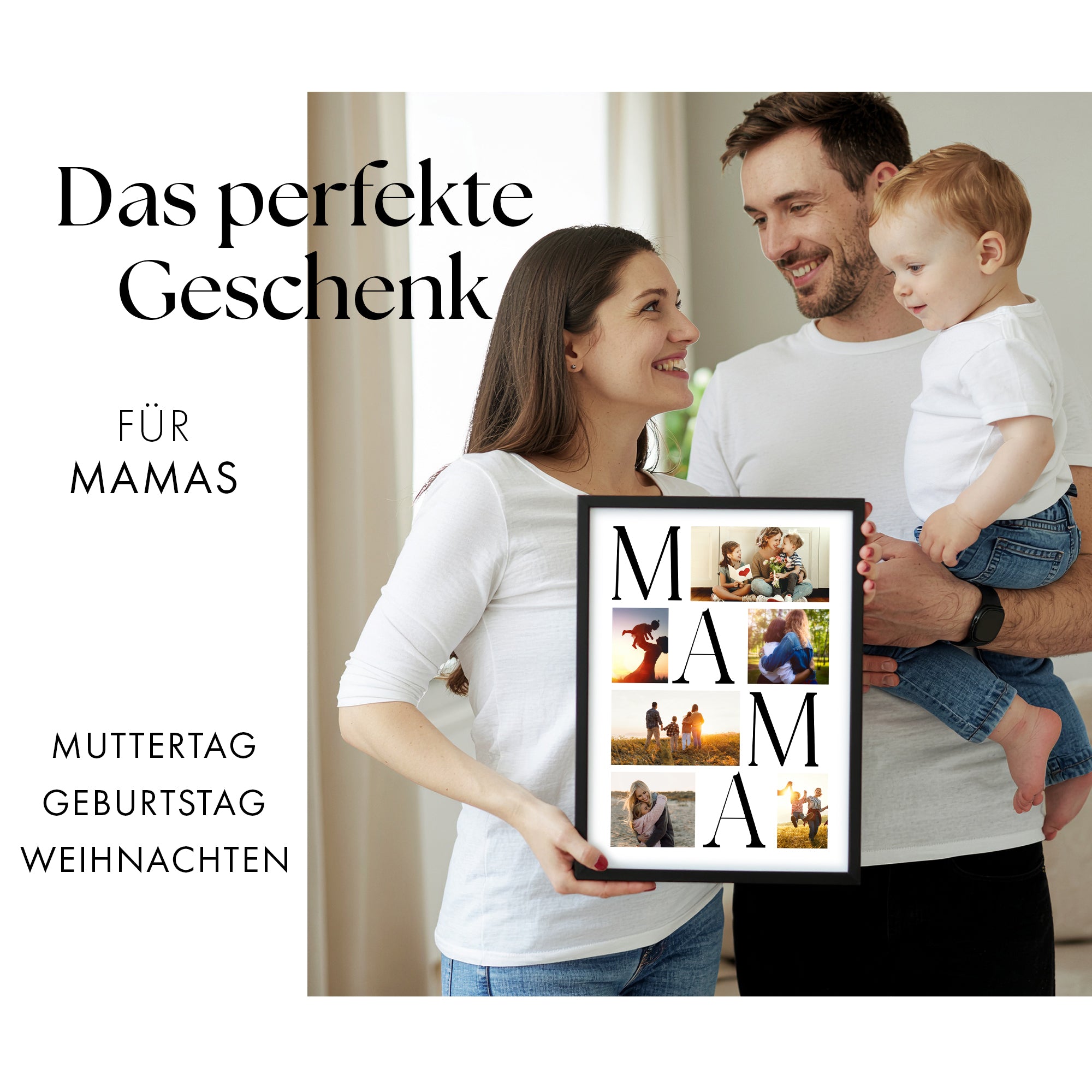 Mama Poster - 6er Collage mit eigenen Fotos