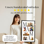 Mama Poster - 6er Collage mit eigenen Fotos