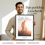 Bester Papa - Fotogeschenk