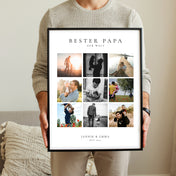 Bester Papa der Welt Foto Collage