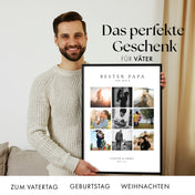 Bester Papa der Welt Foto Collage