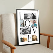 LOVE Foto Collage Personalisiert